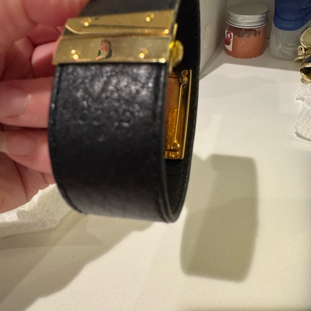 Woman Gucci Black Leather Strap - Picture 6 of 9